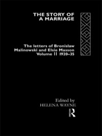 Cover image: The Story of a Marriage 1st edition 9780415117593
