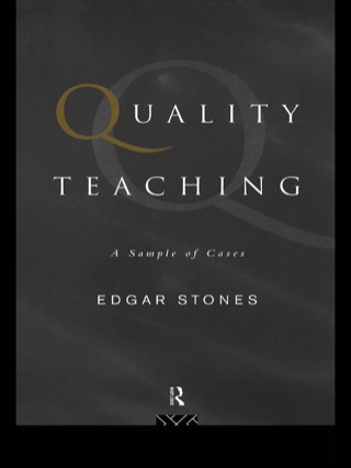 Cover image: Quality Teaching 1st edition 9780415119870