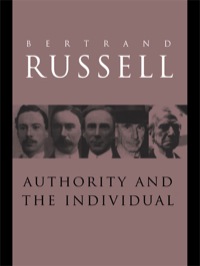 صورة الغلاف: Authority and the Individual 1st edition 9781138159808