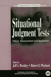 Cover image: Situational Judgment Tests 1st edition 9780805852516