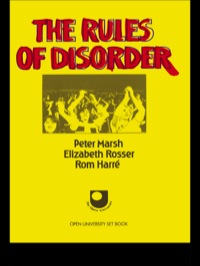 Imagen de portada: The Rules of Disorder 1st edition 9780415119481
