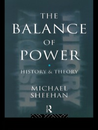 Cover image: The Balance Of Power 1st edition 9780415245760