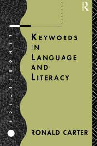 Cover image: Keywords in Language and Literacy 1st edition 9781138423442