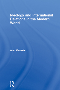 Cover image: Ideology and International Relations in the Modern World 1st edition 9780415119276