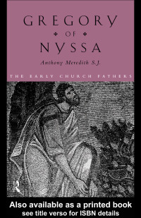 Cover image: Gregory of Nyssa 1st edition 9780415118392