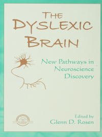 Titelbild: The Dyslexic Brain 1st edition 9780805858891
