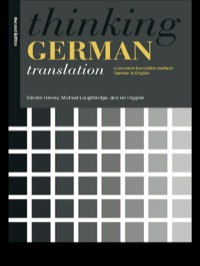 صورة الغلاف: Thinking German Translation 1st edition 9781138998261