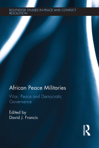 Cover image: African Peace Militaries 1st edition 9780367204082