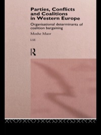 صورة الغلاف: Parties, Conflicts and Coalitions in Western Europe 1st edition 9780415116022