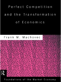 Titelbild: Perfect Competition and the Transformation of Economics 1st edition 9781138865815