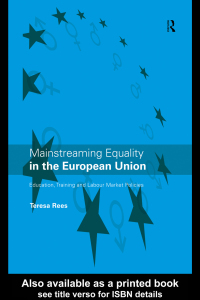 صورة الغلاف: Mainstreaming Equality in the European Union 1st edition 9780415115339