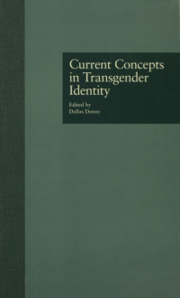Cover image: Current Concepts in Transgender Identity 1st edition 9781138967137