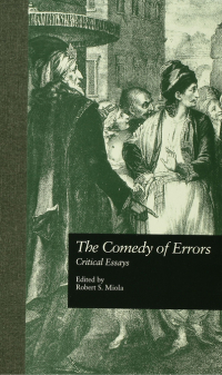 Titelbild: The Comedy of Errors 1st edition 9780815319979