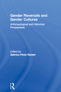 Omslagafbeelding: Gender Reversals and Gender Cultures 1st edition 9780415114837