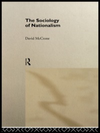 Cover image: The Sociology of Nationalism 1st edition 9780415114608