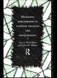 Cover image: Managing Partnership in Teacher Training and Development 1st edition 9780415113991