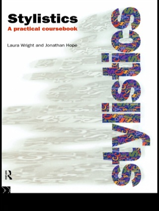 Imagen de portada: Stylistics 1st edition 9780415113816