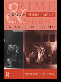 Imagen de portada: Crime and Punishment in Ancient Rome 1st edition 9780415692540