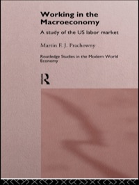 Cover image: Working in the Macro Economy 1st edition 9780415149273