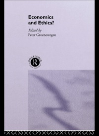 Cover image: Economics and Ethics? 1st edition 9781138865853