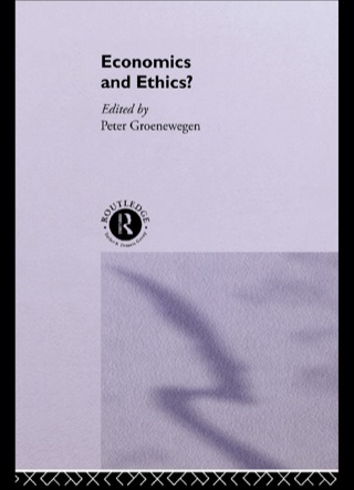 Cover image: Economics and Ethics? 1st edition 9781138865853