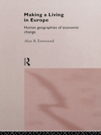 Imagen de portada: Making a Living in Europe 1st edition 9780415144803