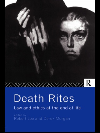 Imagen de portada: Death Rites 1st edition 9780415140263