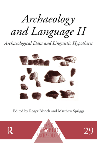Immagine di copertina: Archaeology and Language II 1st edition 9780415518697