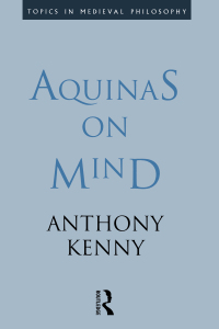 Cover image: Aquinas on Mind 1st edition 9781138142817