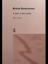 Titelbild: British Government 1st edition 9780415113045