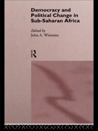 Imagen de portada: Democracy and Political Change in Sub-Saharan Africa 1st edition 9780415113021