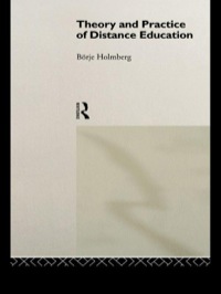 Imagen de portada: Theory and Practice of Distance Education 2nd edition 9780415112925