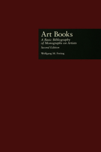 صورة الغلاف: Art Books 1st edition 9780824033262