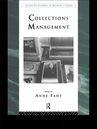 Cover image: Collections Management 1st edition 9780415112833