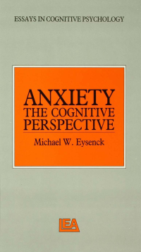 Cover image: Anxiety 1st edition 9780863770715