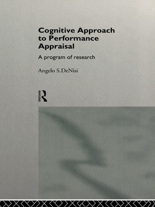 Cover image: A Cognitive Approach to Performance Appraisal 1st edition 9780415112512