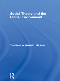 Cover image: Social Theory and the Global Environment 1st edition 9781138176089