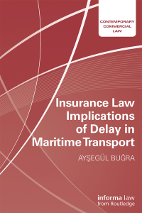 Imagen de portada: Insurance Law Implications of Delay in Maritime Transport 1st edition 9781138683334