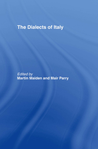 Imagen de portada: The Dialects of Italy 1st edition 9781138006782