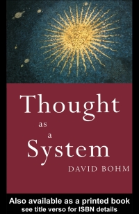 Omslagafbeelding: Thought as a System 1st edition 9780415110303