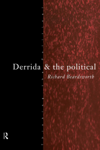 Cover image: Derrida and the Political 1st edition 9780415109666