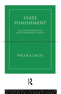 Imagen de portada: State Punishment 1st edition 9781138178502