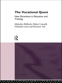Cover image: The Vocational Quest 1st edition 9780415109154