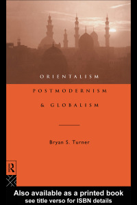Imagen de portada: Orientalism, Postmodernism and Globalism 1st edition 9781138147430