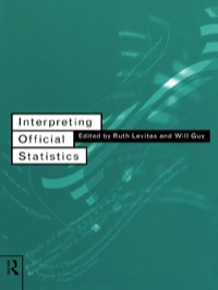 Cover image: Interpreting Official Statistics 1st edition 9780415108362