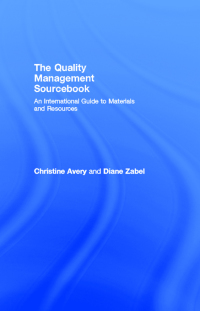 Omslagafbeelding: The Quality Management Sourcebook 1st edition 9781138318212