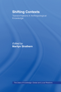 Omslagafbeelding: Shifting Contexts 1st edition 9780415107945