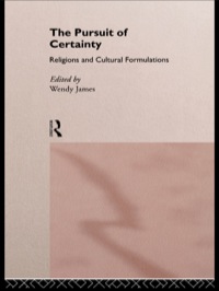 Omslagafbeelding: The Pursuit of Certainty 1st edition 9780415107907