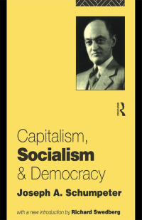 Cover image: Capitalism, Socialism and Democracy 1st edition 9781138138612