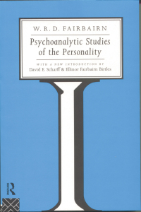 Imagen de portada: Psychoanalytic Studies of the Personality 1st edition 9780415051743